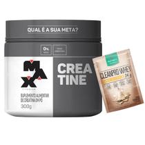 Kit Creatina - 300g - Max Titanium MonoHidratada + Dose (Dose de Suplemento Variado)