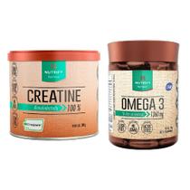 Kit Creatina (300g) + Ômega 3 (60 cáps) - Nutrify Kit Creatina (300g) + Ômega 3 (60 cáps) - Nutrify