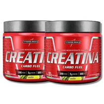 Kit Creatina Carbo Fuel (300g) Integralmedica Limão - 2 Unidades