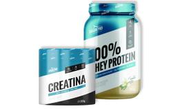 Kit Creatina e 100% Whey Protein - Shark Pro