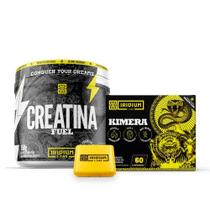Kit Creatina Fuel 150G + Kimera Thermo + Porta Cáps