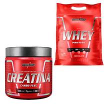 Kit Creatina Hardcore 300g + Nutri Whey Cookies 900g - Integral Médica