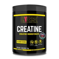 Kit Creatina Monohidratada 1Kg Universal Nutrition