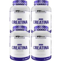Kit Creatina Premium Foods 300g - Kit com 4 unidades - BRN Foods Kit Creatina Premium Foods 300g - Kit com 4 unidades - BRN Foods