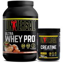 Kit Creatina Universal Original 200g + Whey Protein Universal Ultra Pro 900g