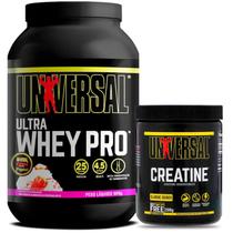 Kit Creatina Universal Original 200g + Whey Protein Universal Ultra Pro 900g - Universal Nutrition