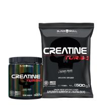 Kit creatine turbo (pote + refil)
