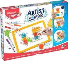 Kit Creativ Artist Board - Monstros Magnéticos 4+