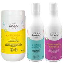Kit Creme 3 em 1, Shampoo e Condicionador Betobita Kit Creme 3 em 1, Shampoo e Condicionador Betobita