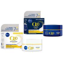 Kit Creme Antissinais Power Noturno + Creme Power Dia Todos os tipos de pele Antirugas Nívea