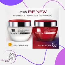 Kit Creme Avon Renew Reversalist 30+ Dia + Noite com Protinol Tratamento Completo Antissinais