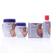 Kit Creme Clareador Clairmen Pele Clara Nítida Sem Manchas Hidratação Brilho Unissex Tatuagem