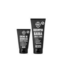 Kit Creme de Barbear + Shampoo 3 em 1 - Barba, Cabelo e Corpo / VALORIZE-SE MEN