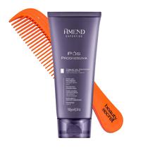 Kit Creme De Pentear Amend Defrisante Expertise Pós Quimica 180g e Pente Beauty Secret