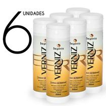 KIT Creme De Pentear begonia Verniz 200ml 6 Unds KIT Creme De Pentear begonia Verniz 200ml 6 Unds