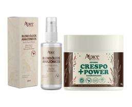 Kit Creme de Pentear +Crespo e Blend de Óleos Apse