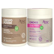 Kit Creme de Pentear Crespo Power + Ativador De Cachos Apse - Apse Cosmetics