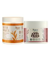 Kit Creme de pentear Nutri Waves e Ativ Anti-frizz 500g - Apice Kit Creme de pentear Nutri Waves e Ativ Anti-frizz 500g - Apice