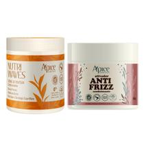 Kit Creme de Pentear Nutri Waves e Ativador Anti Frizz Apse