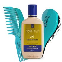 Kit Creme De Silicone 250ml Aneethun + KIT Beauty Secret