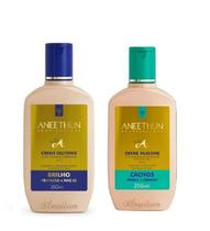 Kit Creme De Silicone Aneethun 250 ml + Creme Cachos - 250 ml