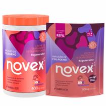 Kit Creme de Tratamento Novex Colágeno Ultraprofundo + Refil