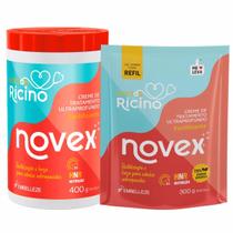 Kit Creme de Tratamento Novex Doctor Rícino Ultraprofundo + Refil