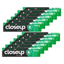 Kit Creme Dental Close Up Triple Menta 70g - 12 Unidades