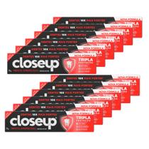 Kit Creme Dental Close Up Triple Menta Americana 70g - 12 Unidades