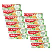 Kit Creme Dental Colgate Natural Extracts Citrus e Eucalipto 90g com 12 unidades