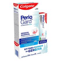 Kit Creme Dental Colgate PerioGard 60g + Enxaguatório Bucal Colgate PerioGard Zero Álcool 250ml