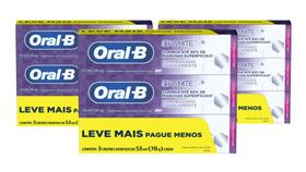 Kit Creme Dental Oral-B 3D White - 9 Unidades 70g Cada