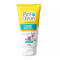 Kit Creme Dental Pet Clean + Spray Bucal Pet Clean + Escova de dentes com dedal