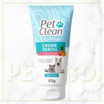 Kit Creme Dental Pet Pasta de Dente para Cachorro e Gato 2, 3 ou 5 Unidades