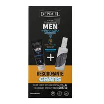 Kit Creme Depilatorio Men Titanium - Depimiel