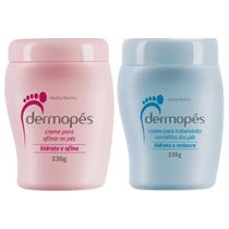 Kit Creme Dermopés Restaura e Afina Spa dos Pés Abelha Rainha 230g Cada Kit Creme Dermopés Restaura e Afina Spa dos Pés Abelha Rainha 230g Cada