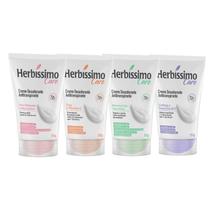 Kit Creme Desodorante Antitranspirante Herbíssimo Care Bisnaga 55g - 4 unidades