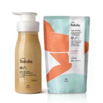 Kit Creme Desodorante Nutritivo Corporal Tododia Macadâmia com Refil 400 ml Kit Creme Desodorante Nutritivo Corporal Tododia Macadâmia com Refil 400 ml