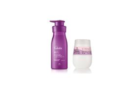 Kit Creme Desodorante Nutritivo para o Corpo Tododia Ameixa e Flor de Baunilha 400 e desodorante roll on