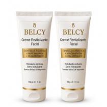 kit Creme Facial Belcy Centella Niacinamida Hialurônico Hidratante Antissinais Reduz manhas de expressão