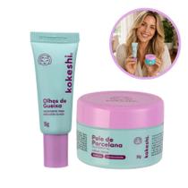 Kit Creme Facial Kokeshi Pele De Porcelana + Olhos De Gueixa Kit Creme Facial Kokeshi Pele De Porcelana + Olhos De Gueixa