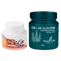 Kit Creme Facial Nova Pele + Gel de Alecrim - A Botica / Natu Life