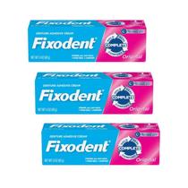 Kit Creme Fixodent Original 40g (3 Unidades) 100% Original Kit Creme Fixodent Original 40g (3 Unidades) 100% Original