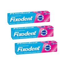 Kit Creme Fixodent Original 68g (3 Unidades) 100% Original Kit Creme Fixodent Original 68g (3 Unidades) 100% Original
