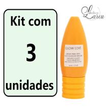 -Kit Creme Glow Area Olhos Abacaxi Kc (3 un.) - Max Love -Kit Creme Glow Area Olhos Abacaxi Kc (3 un.) - Max Love