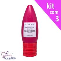 -Kit Creme Glow Hidratante Facial Pitaya Kc (3 un.) - Max Love