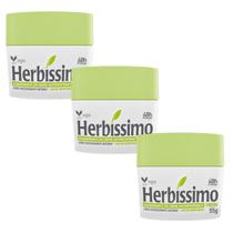 Kit Creme Herbissimo Desodorante Fresh 3 Unidades 55g