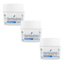 Kit Creme Herbissimo Desodorante Talco 3 Unidades 55g Kit Creme Herbissimo Desodorante Talco 3 Unidades 55g