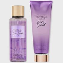 Kit Creme Hidratante 236ml + Body Splash 250ml Victoria's Secret Love Spell 100% Original