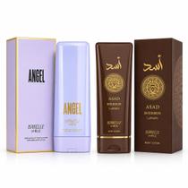 Kit Creme Hidratante Corporal Asad Bourbon E Angel 200ml Angel asad Kit Creme Hidratante Corporal Asad Bourbon E Angel 200ml Angel asad